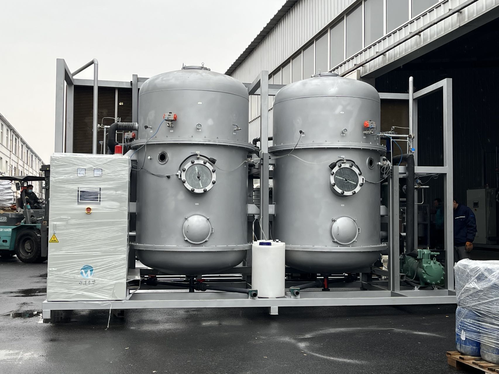 低溫熱泵蒸發器：廢水處理的綠色革命與高效解決方案